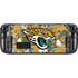 NFL Jacksonville Jaguars Tropical Print Steam Deck Handheld Gaming Computer Skin